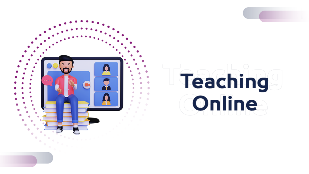 التدريس عبر الانترنت
